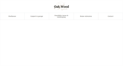 Desktop Screenshot of oakwoodprojects.be